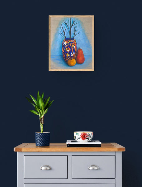 Moroccan Vase Pear and Apple