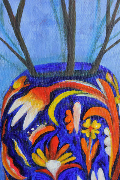 Moroccan Vase Pear and Apple