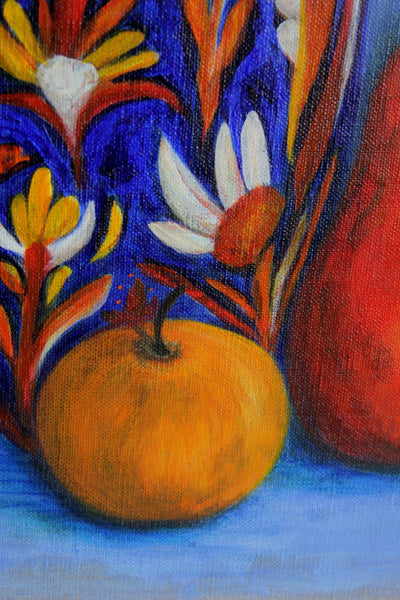 Moroccan Vase Pear and Apple