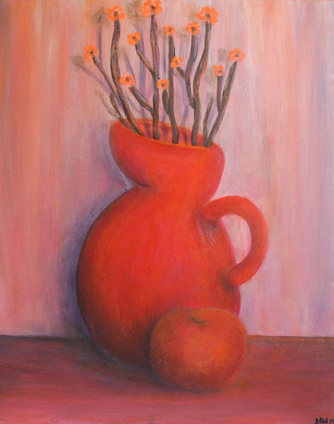 Scarlet love in bloom