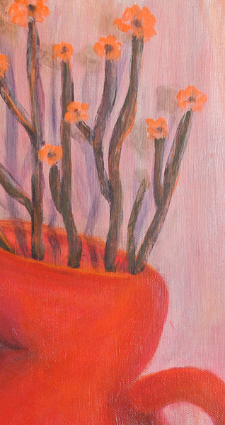 Scarlet love in bloom