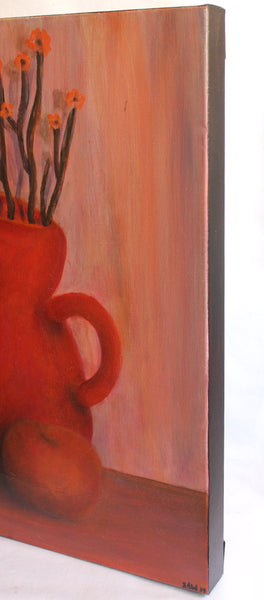 Scarlet love in bloom