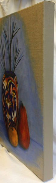 Moroccan Vase Pear and Apple