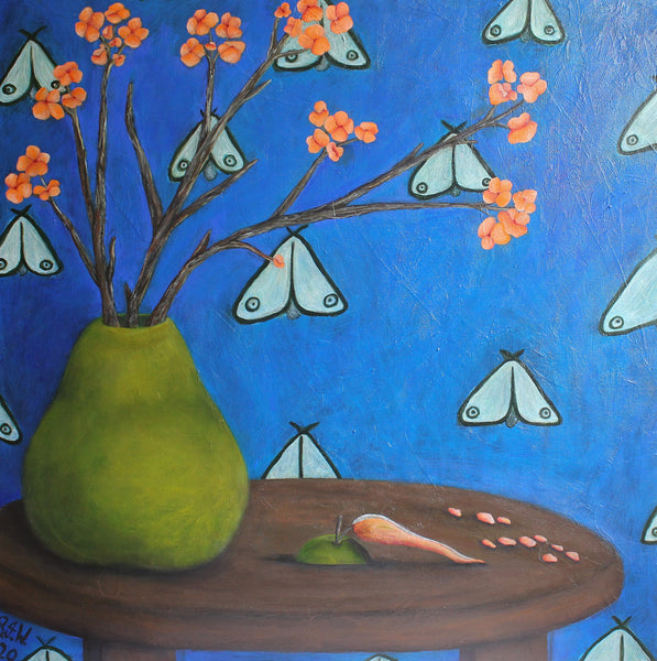 oh to be a moth on the wall