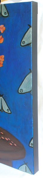 oh to be a moth on the wall