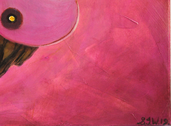 sweet little moth of rosy delight