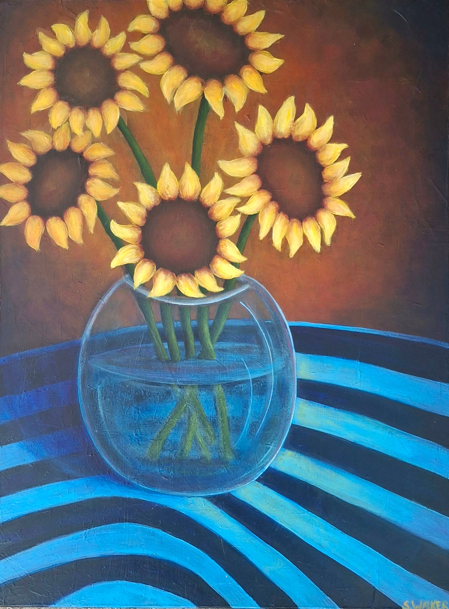 Summer sunflowers